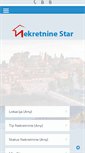 Mobile Screenshot of nekretninestar.com